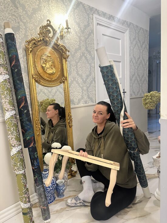 Chesterfield pufs- tapsēšana 25.nov!