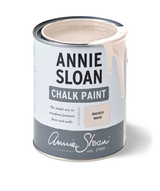 Rococo white, Annie Sloan Chalk paint krāsa