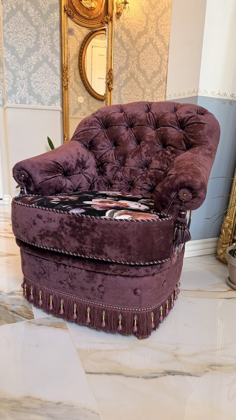 Atjaunots atpūtas krēsls