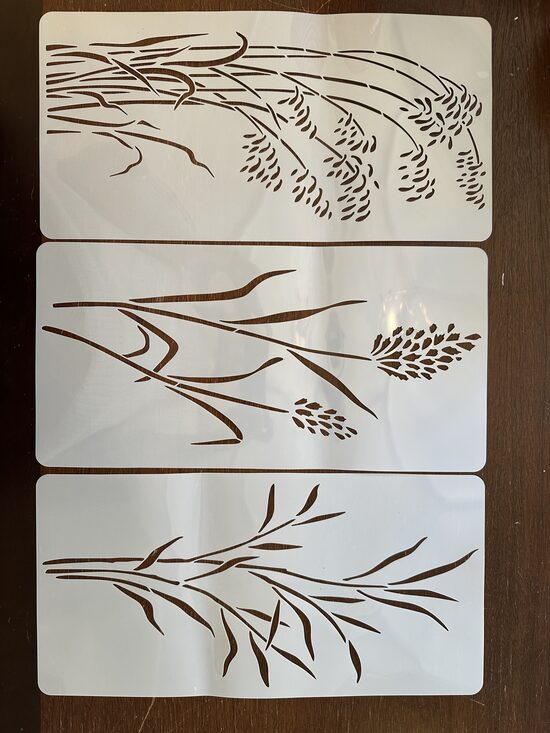 Trafarets 3x  20*40cm